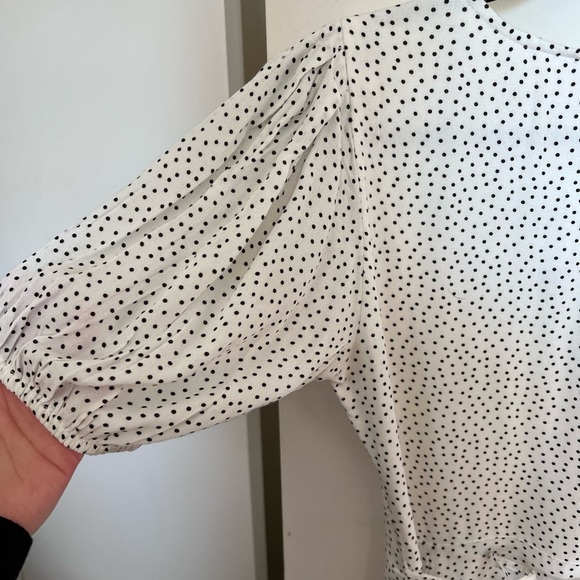 NWT ABERCROMBIE SHORT POLKADOT DRESS - Picture 8 of 11